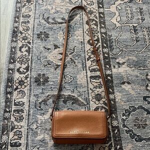 Marc Jacobs Brown Leather Crossbody Bag